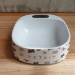 Petkit FRESH Pet Smart Bowl ชามชั่งน้ำหนักอาหารอัจฉริยะสำหรับแมว-สุนัข ลายวัว (รวมส่ง)
