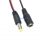 สายไฟต่อสาย DC Jack ผู้-เมีย สายยาว 22cm