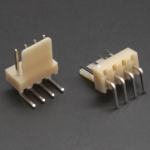 250004RT : 4 Pins,0.1" Right Angle male Connector