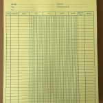 แผ่นบัญชีเงินฝากประจำ