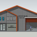 แบบ3Dโกดังสำเร็จรูป