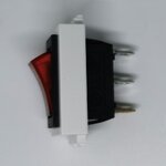 ฝาอุดพร้อมสวิตช์ 15A 250Vac มีไฟแสดงสถานะ