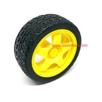 S394 : ล้อพลาสติกหนาใหญ่ 7cm.