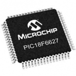 PIC18F6627-I/PT : IC 8 Bit 64 Pin Cmose Flash MCU