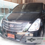 ผ้าม่านรถ HYUNDAI H-1 [ กันUV กันฝุ่น กันไฟลาม ]