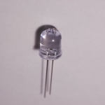 LED 7สี, 10mm., ตัวใส