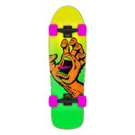 Santa Cruz Missing Hand Shaped Cruiser Complete 9.7 x 31.7