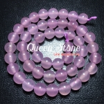 ลาเวนเดอร์ อเมทิสต์ ควอตซ์ใส 8 มิล *หิน*