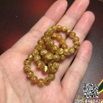 แหวนไหมทองติดแร่เฮมาไทต์ 4 มิล เสริมความร่ำรวย ใส่สวยและเฮง