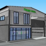 แจกฟรีแบบ3Dโกดังสำเร็จรูป โครงการ