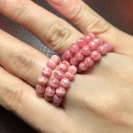 แหวนโรโดโครไซต์ 4 มิล (Premium)