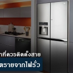 เครื่องใช้ไฟฟ้าที่ควรติดตั้งสายป้องกันอันตรายจากไฟรั่ว