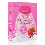 MOODS มาส์คนมเกาหลี สูตรนม+สตรอเบอรี่