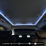 หุ้มหลังหลังคาแบบเรียยพร้อมรางไฟทรงโค้ง