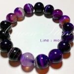 อาเกตสีม่วง 10 มิล