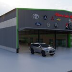 แบบศูนย์บริการรถยนต์แจกฟรี