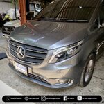 ปูพื้นลามิเนต Benz v-class