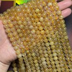 ไหมทอง 8 มิล (High Quality) *หินแท้*