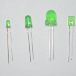 LG5130 : GREEN LED,2x5 mm.