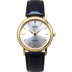 CASIO Standard รุ่น MTP-1095Q-7ADF สีดำ ขอบทอง สินค้าของเเท้