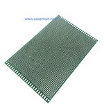 S2655 : แผ่นปริ๊น PCB อเนกประสงค์แบบ 2 หน้าอย่างดี สีเขียว PCB ขนาด 12x18 เซนติเมตร