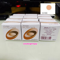 เบอร์ S100 ผิวขาวสุด โทนเหลือง Shiseido Spotscover Foundation 20g