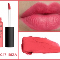 ลิป NYX Soft Matte Lip Cream 8ml #SMLC17 IBIZA ลิปเนื้อแมทท์ครีม ทาง่าย