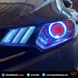 อัพเกรดไฟหน้า JAZZ GK