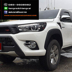 คิ้วล้อ V1 ทรงห้าง ใส่ได้ทั้งรุ่น Cap และรุ่น 4 ประตูยกสูง REVO