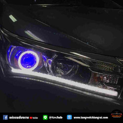 อัพเกรดไฟหน้า Toyota Altis