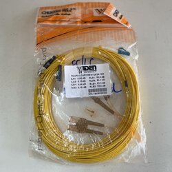 Widen Patch Cord FC/UPC-LC/UPC SM 9/125 DX 15 M.