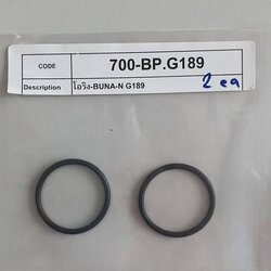 G189 : O-RING - BUNA-N 27.6 X 2.4MM (125)