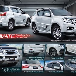 ชุดแต่งสเกิร์ตรอบคัน XTREAMER MU-X 2012-2016