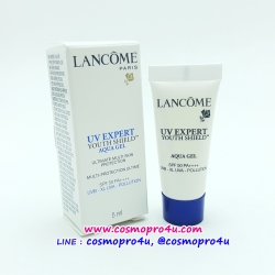 (กันแดด) LANCOME UV Expert Youth Shield Aqua Gel SPF 50 PA++++ ครีมกันแดดเนื้อเจล ให้ผิวสดชื่น ไม่ก่อให้เกิดสิว ปกป้องจากรังสียูวีเอ ยูวีบี 5ml