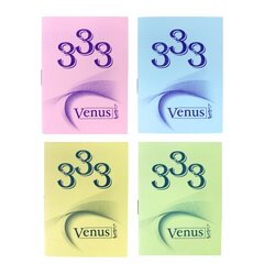 สมุดโน๊ตปกอ่อน สมุดบักทึก เล่มเล็ก No.333 Venus มีเส้นบรรทัด ขนาด 7.5 x 10.3 ซม. เม้งฮั้ว