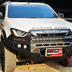 D-MAX 2020 V-Cross📌 เสริมแกร่งชุดแต่งออฟโรด กันชนเหล็กหน้า - หลัง จาก option4wd🥇 ทุกนิยามความแกร่ง จัดได้หล่อทุกมุม👍