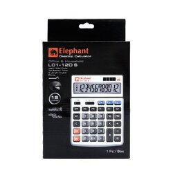เครื่องคิดเลข L01-12D S ตราช้าง Elephant