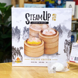 Steam Up: A Feast of Dim Sum Deluxe Edition + Squishy Steam Bun บอร์ดเกม ของแท้