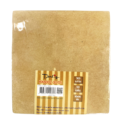 กระดาษคร๊าฟ กระดาษน้ำตาล ขนาด 90 x 90 mm. หนา 300 แกรม 50 แผ่น BSP รุ่น KK6002-30/05