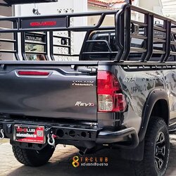 Toyota REVO 4x4 📌 ติดตั้งคอกเหล็ก Hunter จาก Outlander👍