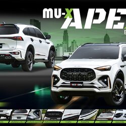 ชุดแต่งสเกิร์ตรอบคัน APEX (RS) MU-X 2025