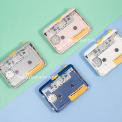 เครื่องเล่นเทปฝาใส มองเห็นเทปข้างใน ฮิตสุด สีสวย เสียงดี แปลงเทปเป็น MP3 ได้ มี Auto reverse