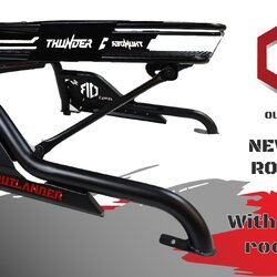 นิวโลโก้โรบาร์พร้อมด้วยแร็กธันเดอร์ Outlander