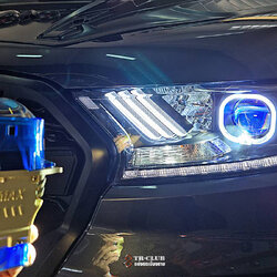 อัพเกรดไฟหน้า FORD RANGER