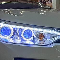 อัพเกรดไฟหน้า YARIS ATIVE