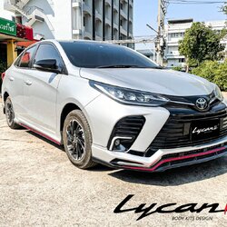 ชุดแต่งรอบคัน LYCAN : Yaris ATIV 2021 4 ประตู