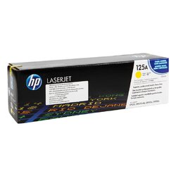 ตลับหมึกโทนเนอร์ HP 125A (CB542A)Color LaserJet CP1215/1515 Yellow Crtg เหลือง
