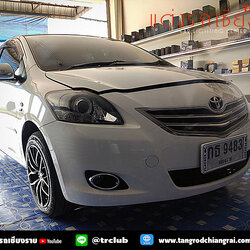 เอ๊ะนี่มันคันเดียวกันจริงอ่ะ‼❓ สาขาแม่สาย ฝากส่งข่าว Vios คันนี้ใกล้หล่อแล้วนะครับ จัดทั้งอัพเกรดไฟหน้า ทำสีรอบคัน ชุดแต่งรอบคัน จอเอนดรอย อัพเกรดไฟตัดหมอก ฯลฯ จัดเต็มให้แบบสุด ๆ