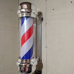★★★ : ไฟหมุนร้านตัดผม Barber Pole 71 cm : ★★★