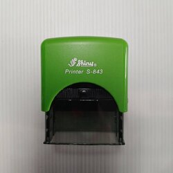 ตรายางหมึกในตัว S-843